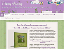 Tablet Screenshot of munnyjourney.com